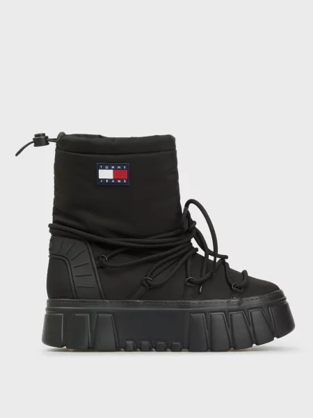 Дутики Tommy Jeans черные