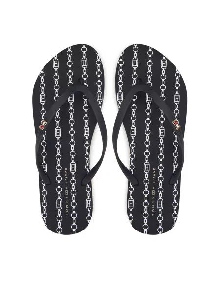 В'єтнамки Tommy Hilfiger Strap Beach Sandal space blue сині