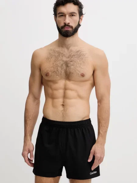Calvin Klein pantaloni scurți de baie bărbați negru