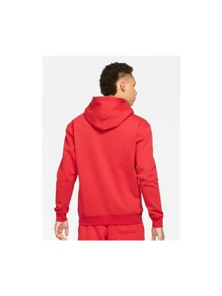 Fleece fleece melegítő felső Nike piros