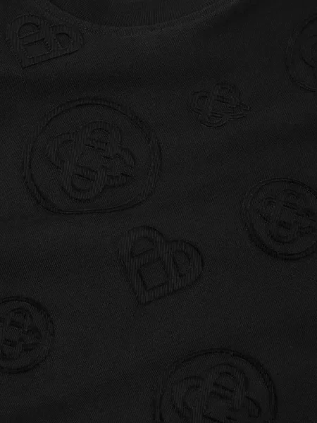 Tricou Casablanca cu aplicații negru