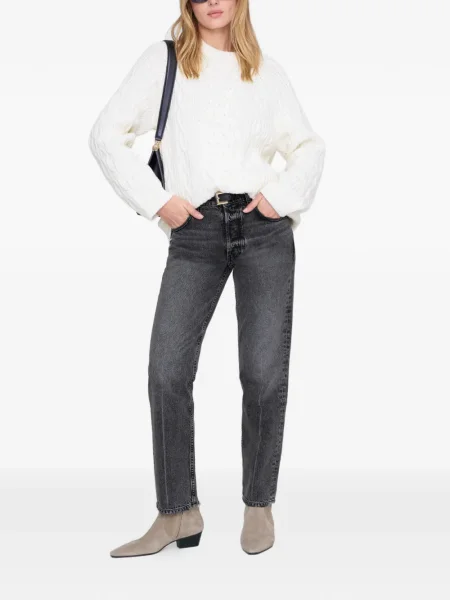 Pulover Anine Bing alb