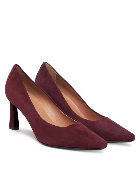 Туфлі на шпильці Pollini бордовий