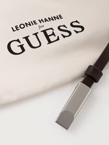Кожаный ремень Guess с ремешками