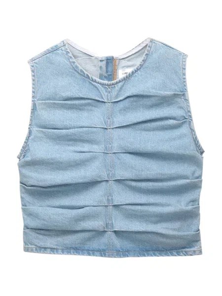 Pull&Bear Top farmer kék