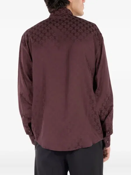 Cămașă Roberto Cavalli violet