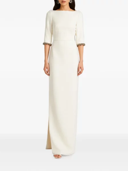 Rochie maxi Safiyaa alb