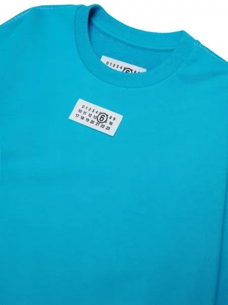 Bluza dziecięca Mm6 Maison Margiela niebieska