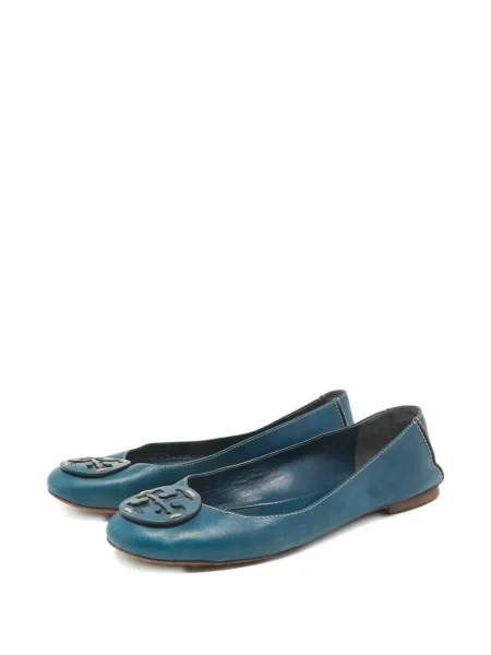 Balerini Tory Burch din piele albastru