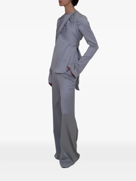 Długa bluzka Azeeza szara