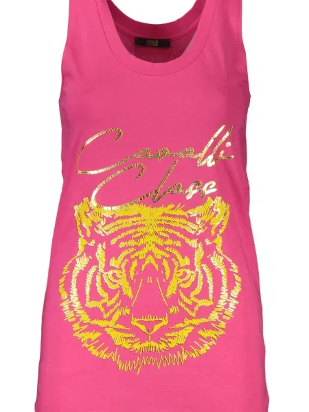 Podkoszulka Cavalli Class elegancka żółta