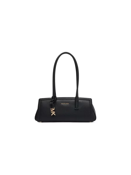 Michael Kors De piele geantă pe umăr Laila negru