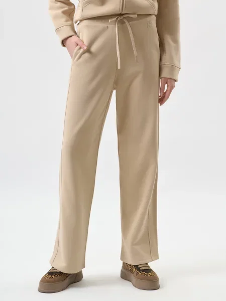 Костюмный спортивный костюм Weekend Max Mara бежевый