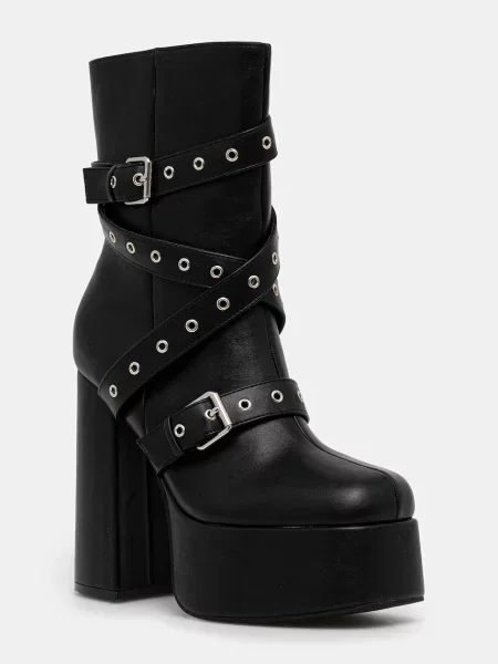 Koi Footwear botine Altmeri cu drept izolare usoara negru