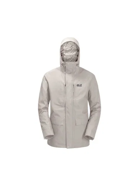 Geacă Jack Wolfskin alb