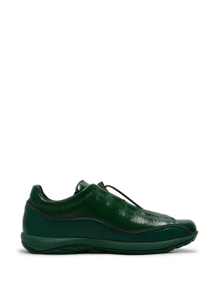Sneakerși Diemme cu șireturi din dantelă verde