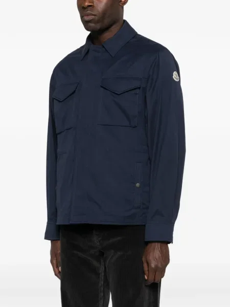 Geacă Moncler albastru