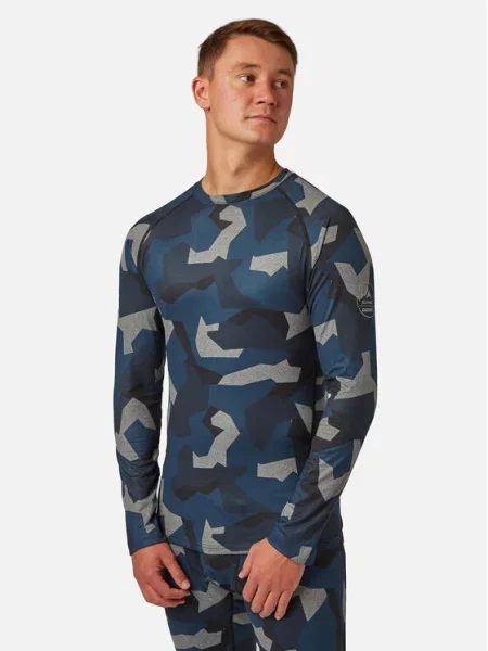 Тепловое термобелье Surfanic с круглым вырезом зеленое