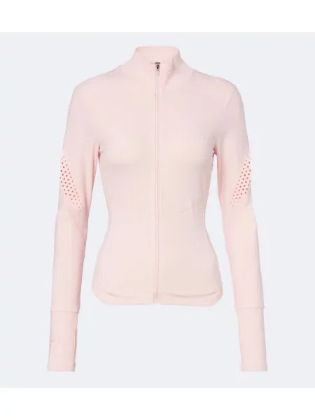 Geacă Adidas By Stella Mccartney alergare roz