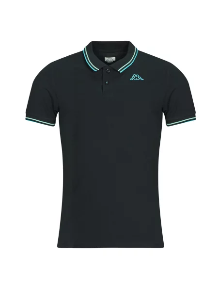 Polo majica Kappa crna