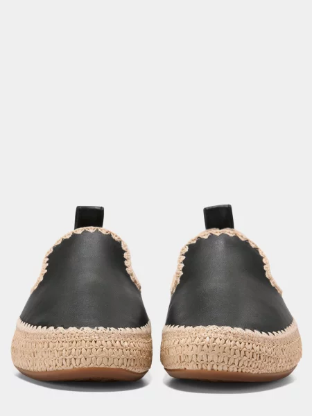 Кожаные лоферы Cole Haan черные