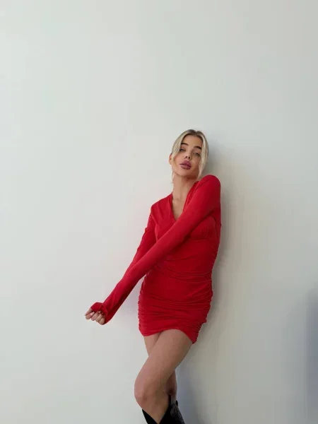 Вечернее платье Uaclothes красное