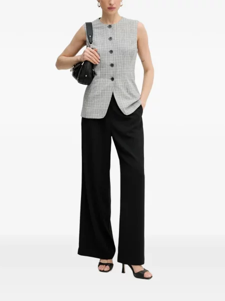 Top Guess în carouri gri