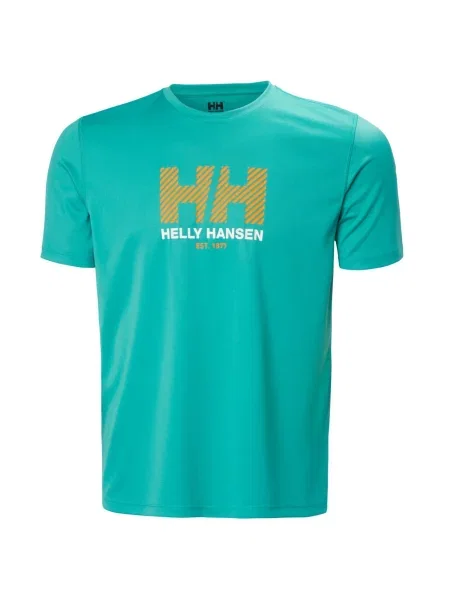 Koszulka Helly Hansen Tech Graphic zielona