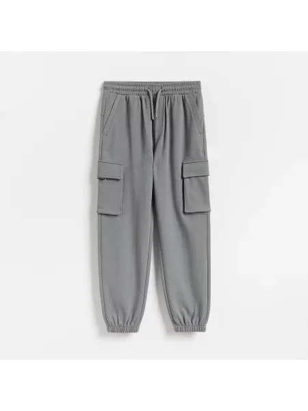 Reserved Jogger cargo nadrág sötétszürke