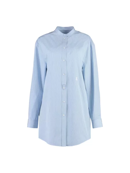 Koszula Jil Sander niebieska