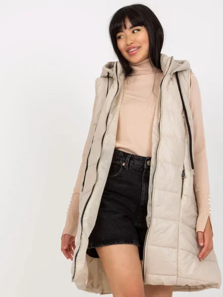 Kamizelka Och Bella beżowa