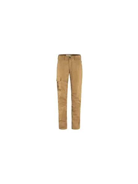 Fjällräven Karla Lite Trousers W BuckWheat Brown Kobiety Spodnie Fjällräven Size: 44 niebieski