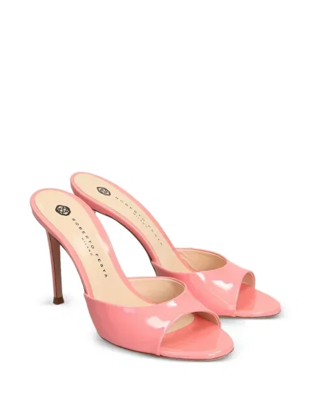 Papuci tip mules Roberto Festa roz