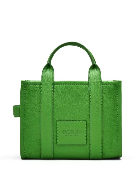 Geantă shopper Marc Jacobs din piele verde