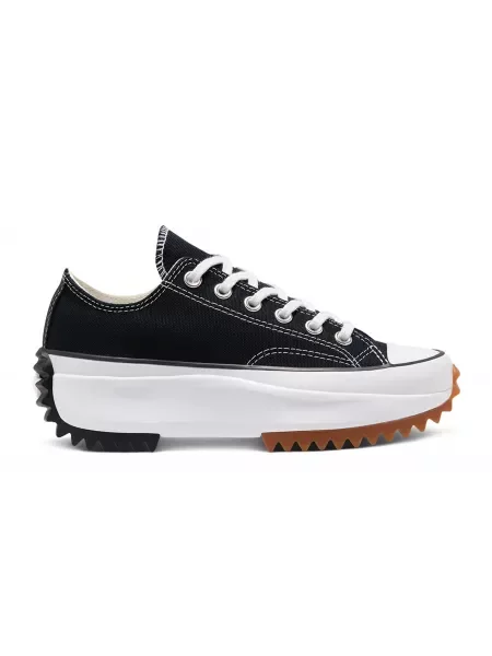 Sneakers Converse Run Star Hike Low Black/ White/ Gum EUR 40 czarne