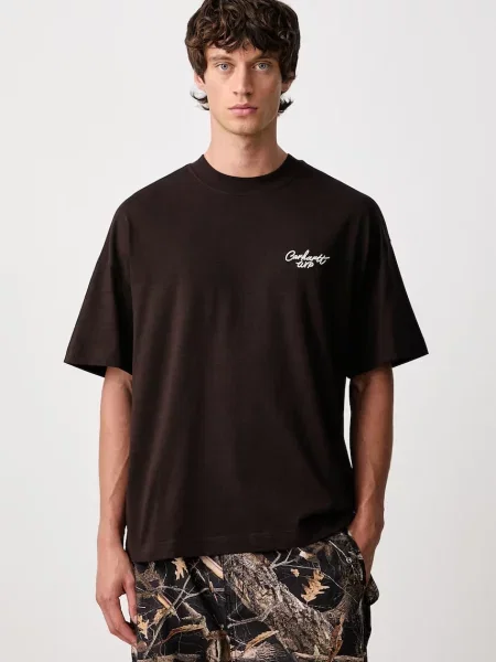 Carhartt WIP Signature Script T-Shirt tricou din pentru bărbați