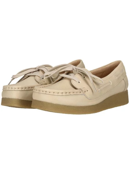 Mokasíny Clarks béžová