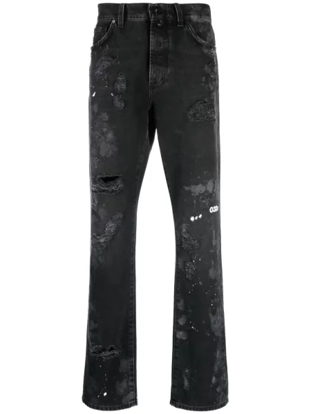 Traperice 032c s izlizanim efektom siva