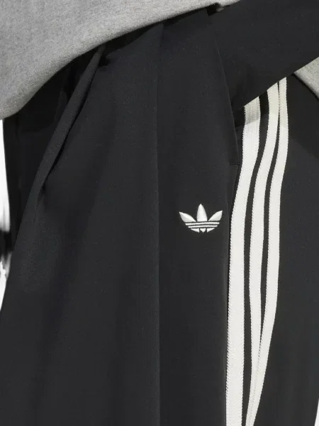 Pantaloni Adidas alergare roșu
