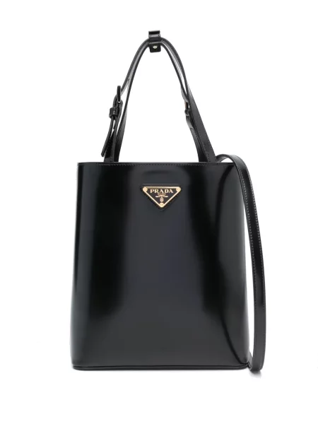 Geantă bucket Prada negru