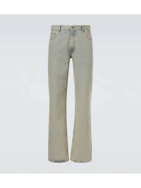 Proste jeansy Calvin Klein Collection niebieskie