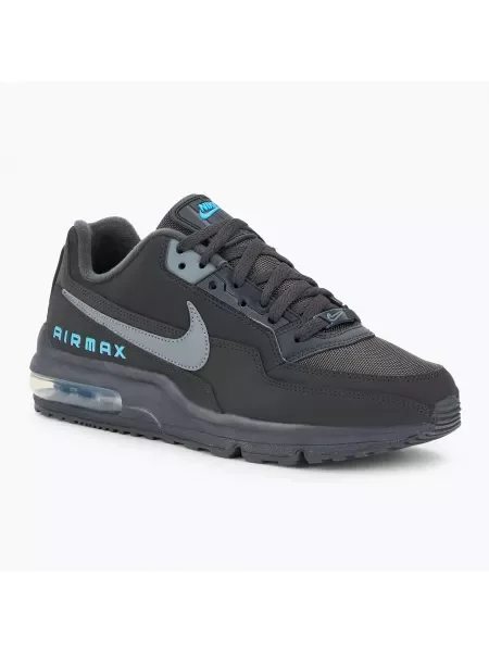 Férfi Nike Air Max Ltd 3 fekete/antracit/hidegszürke/világoskék cipő. Méret: EU fekete