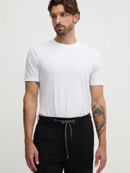 BOSS tricou bărbătesc cu Tiburt alb