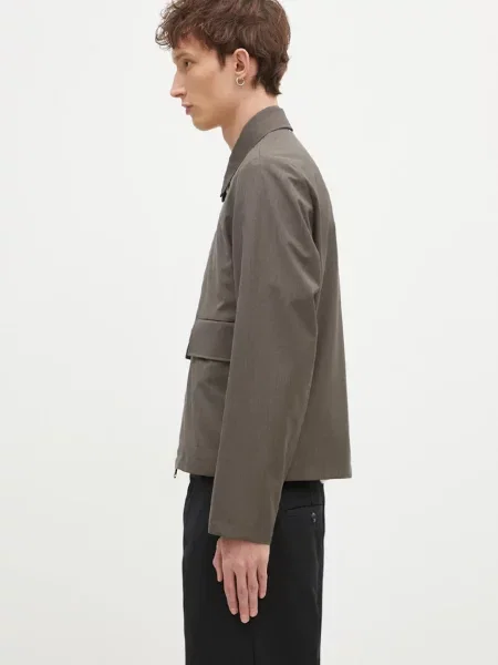 Paul Smith geaca de lana gri