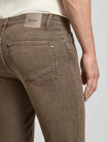 Jeansy o kroju slim fit z mieszanka bawełny model Chuck' Brax