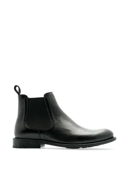 Botine chelsea Lottusse din piele negru