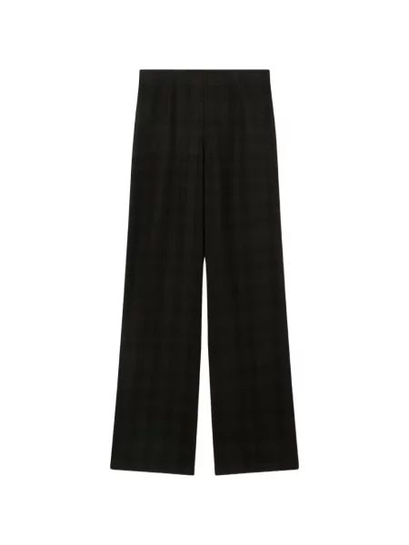 Pantaloni Retori din cașmir negru