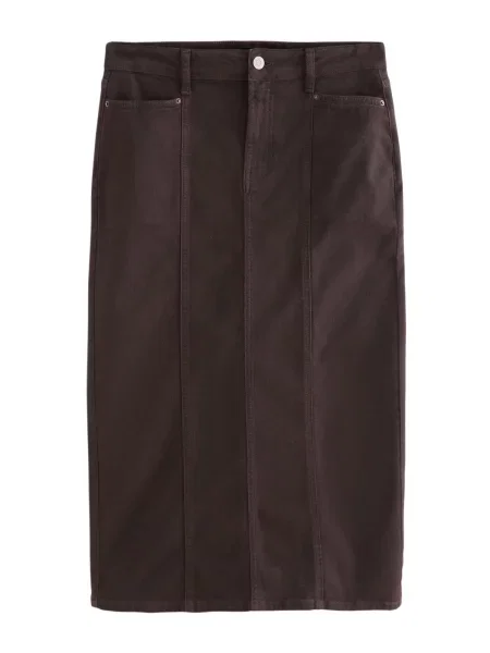 Next Fustă ciocolatiu