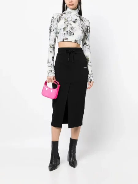 Pouzdrová sukně Off-white se stahovací šňůrkou