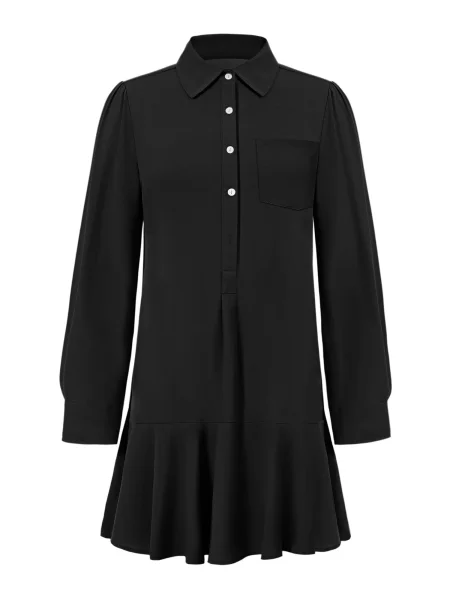 Imily Bela Rochie tip bluză negru